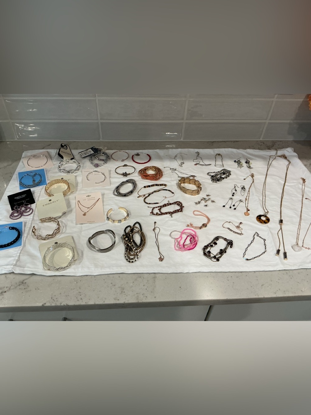 40+ pieces of costume jewelry